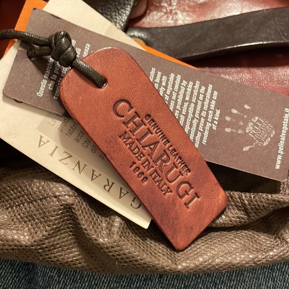 Chiarugi Old Tuscany Leather Messenger Bag WT - Picture 15 of 15